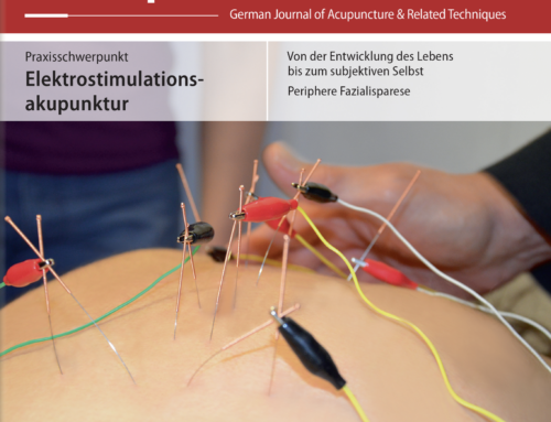 Elektrostimulationsakupunktur – Veröffentlichung Dr. Reith in der DZA (Deutsche Zeitschrift für Akupunktur)